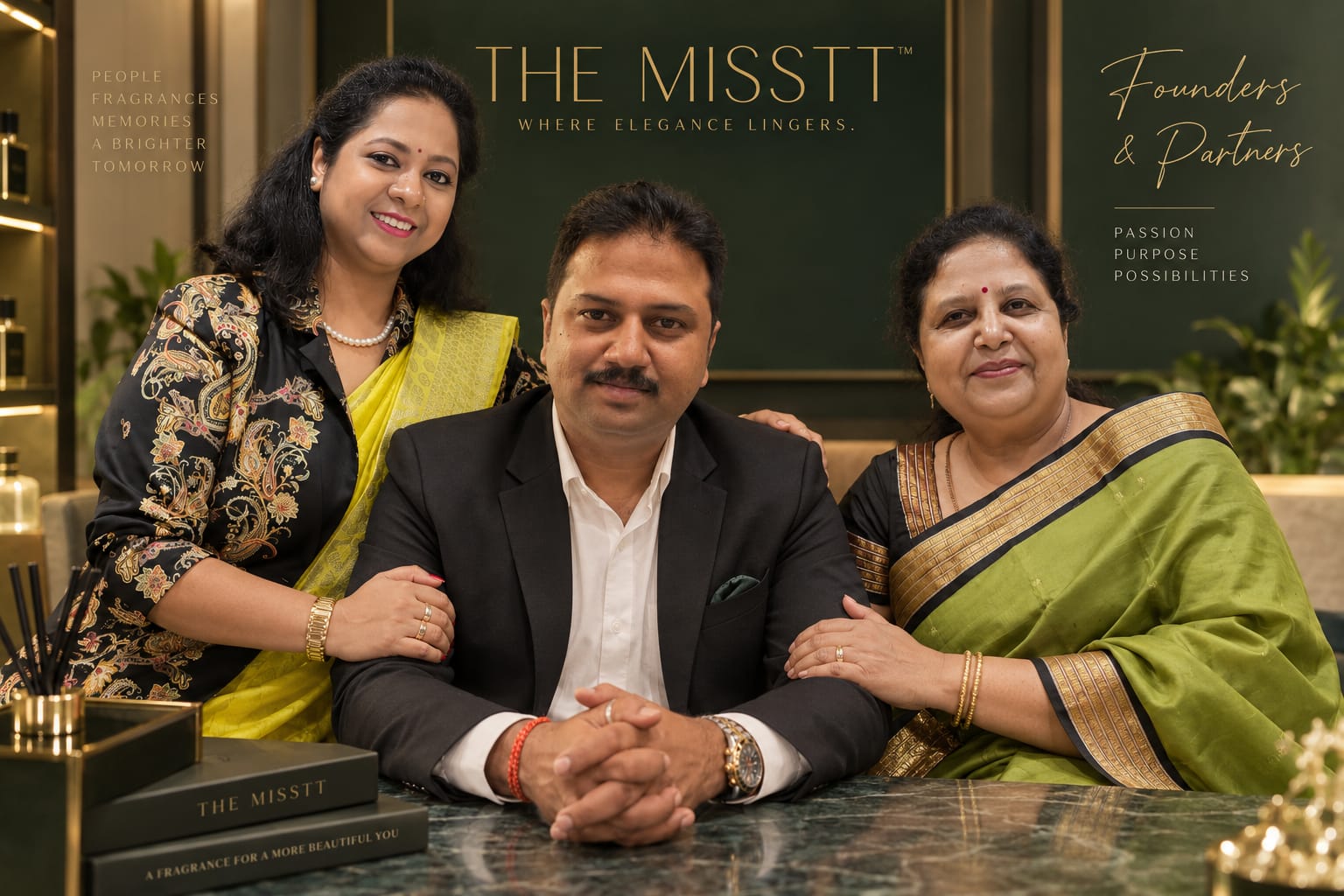 The founders and partners of THE MISSTT