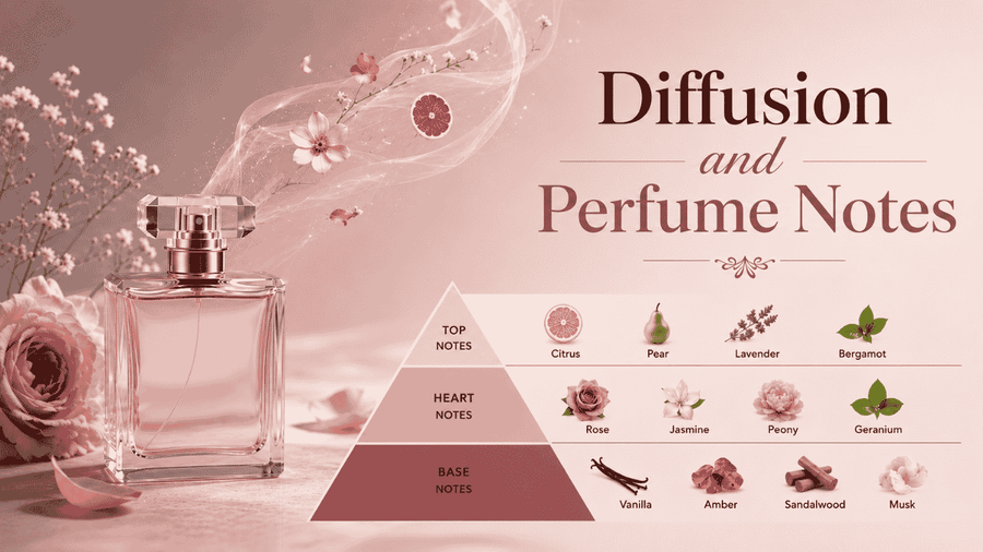 Is the smell of perfume a matter
