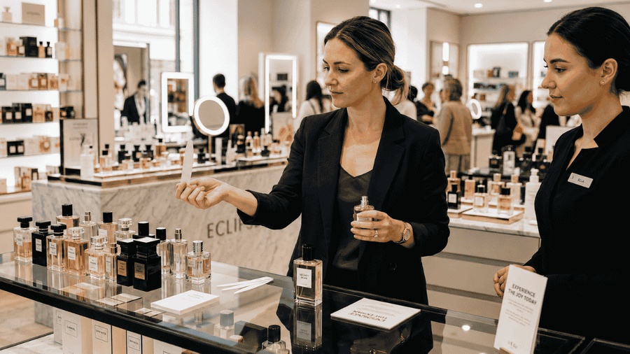 what is projection in perfume
